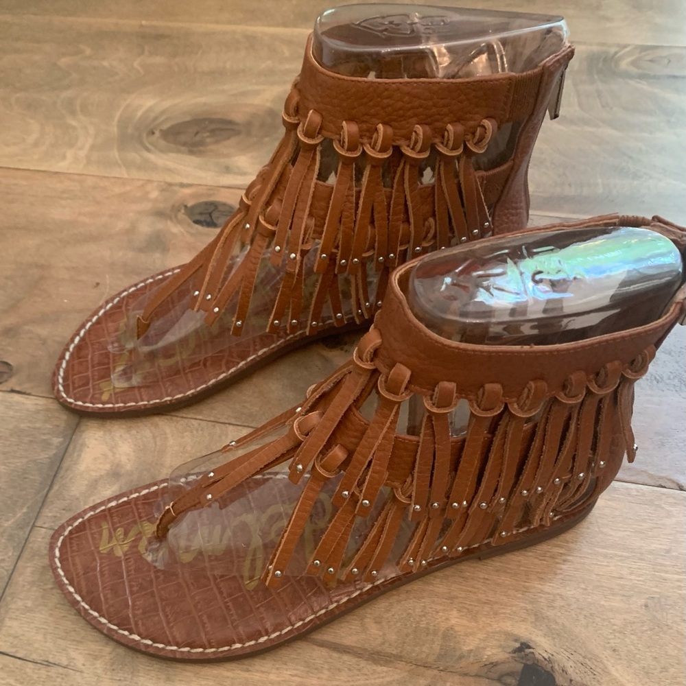 Sam  Edelman Leather Gladiator Sandals - Picture 3 of 10